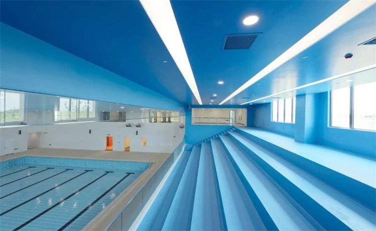 登封学校游泳馆建造